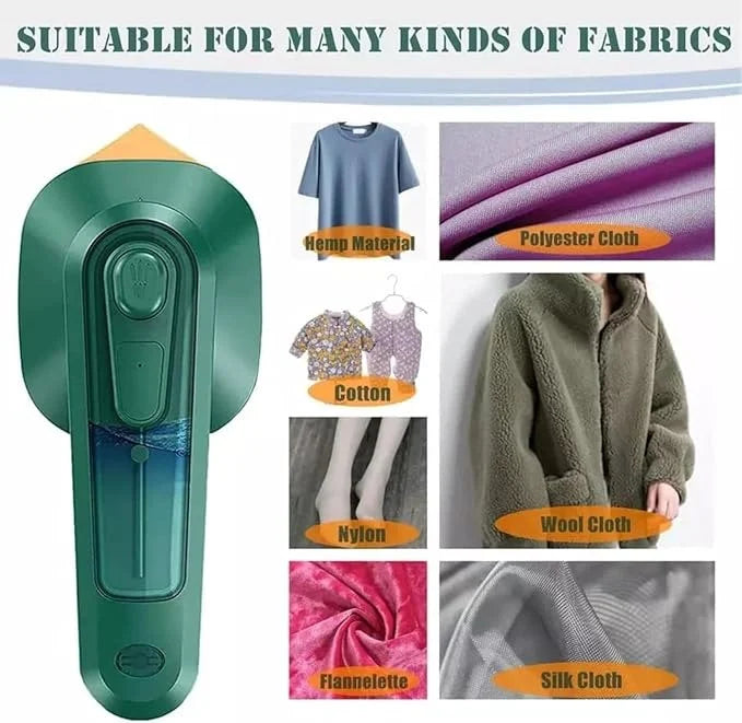 Foldable Mini Steam Iron For Travel,Portable,1200 Watts Vertical & Horizontal Travel Garment Steamer For Clothes with LCD Display