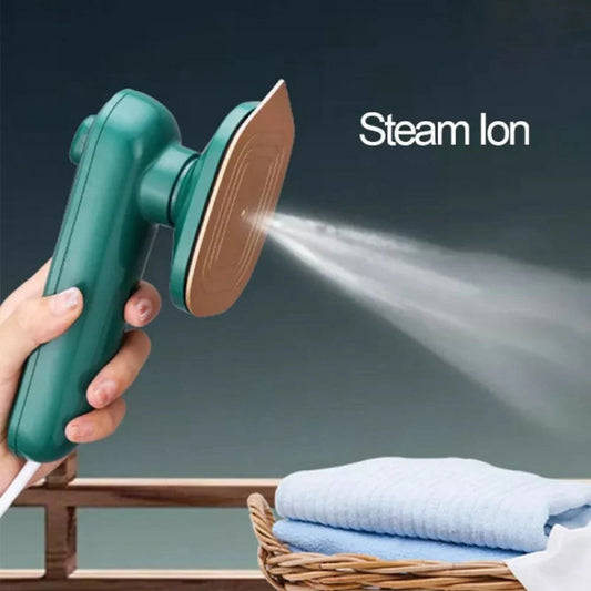 Foldable Mini Steam Iron For Travel,Portable,1200 Watts Vertical & Horizontal Travel Garment Steamer For Clothes with LCD Display